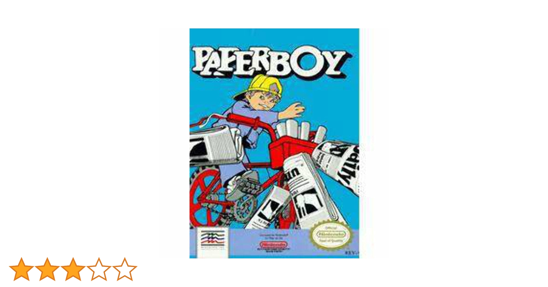 FC★PAPERBOY NES 海外版 Amazon | PAPERBOY NES 海外版(国内本体動作不可) | ゲームソフト